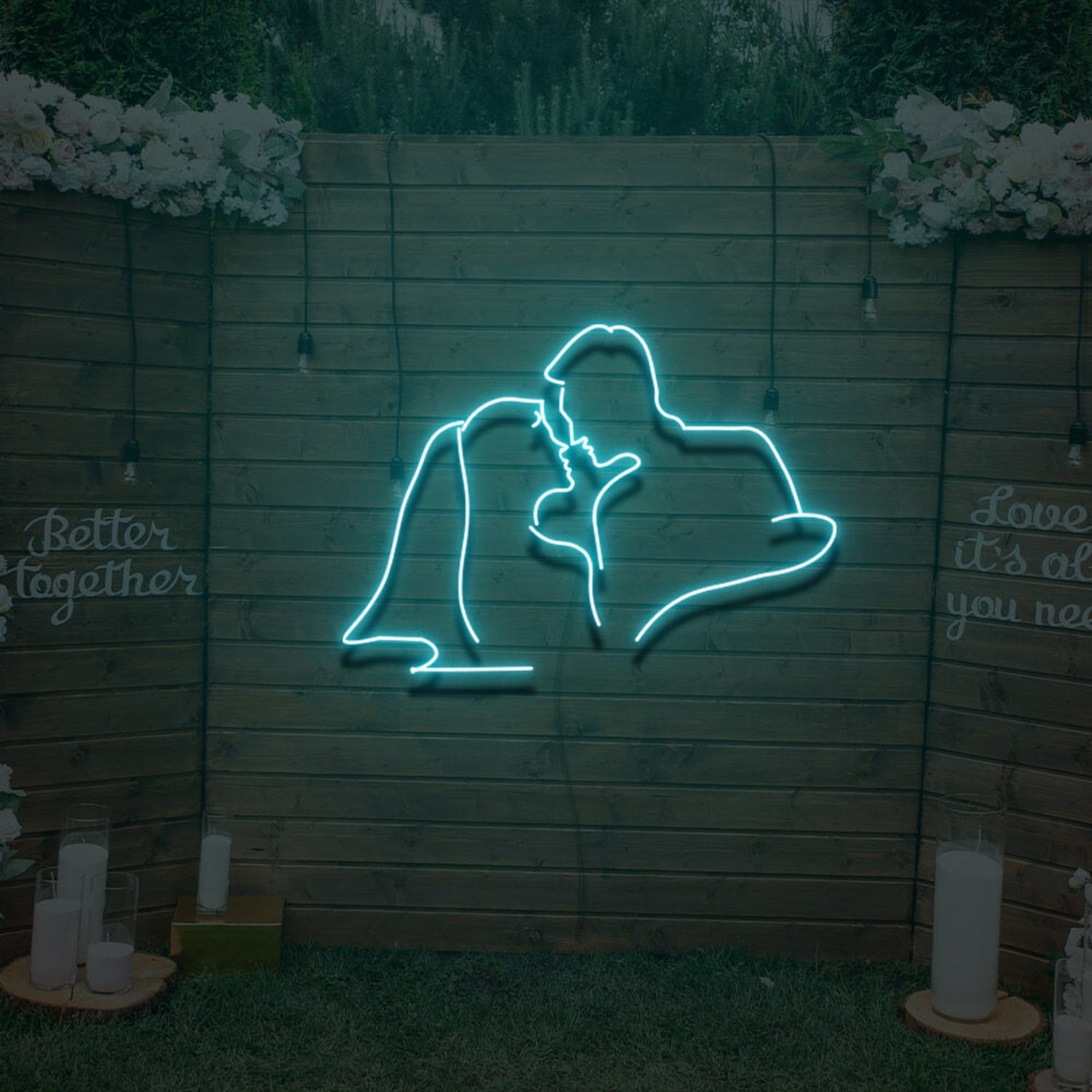 Newlyweds Wedding Led Neon Sign For Home Party | Shineneon