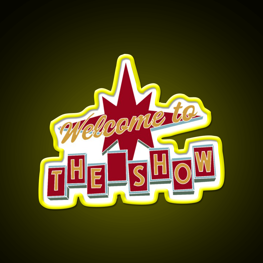 Niall Welcome To The Show Welcome Led Neon Sign Open Sign Rgb Color - Shineneon