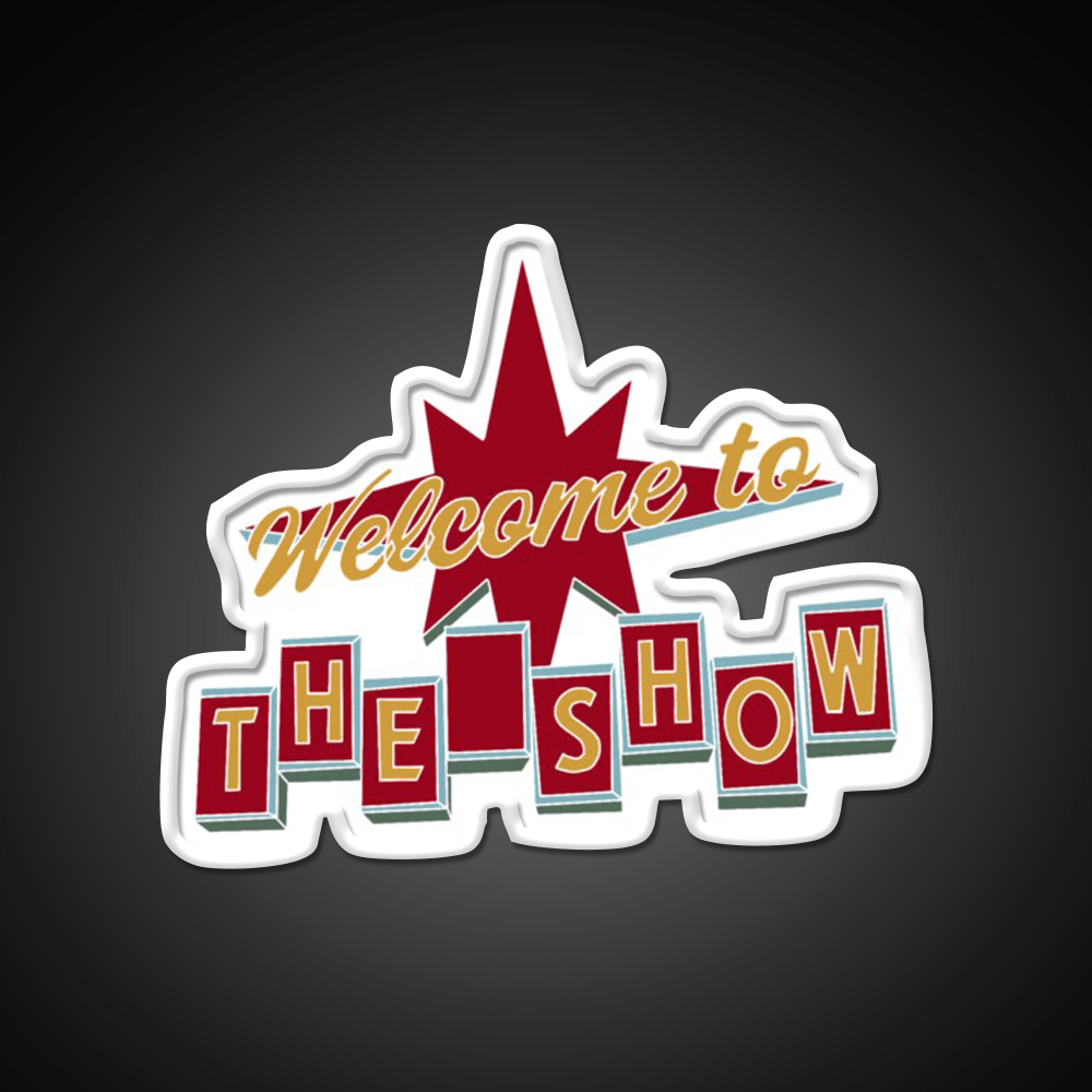 Niall Welcome To The Show Welcome Led Neon Sign Open Sign Rgb Color - Shineneon