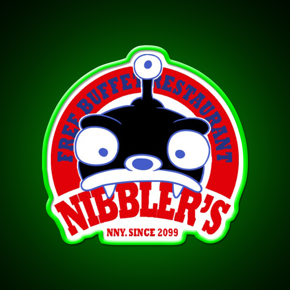 Nibblers Free Buffet Restaurant Beer Bar Decor Led Neon Sign Rgb Color - LED neon sign view 8