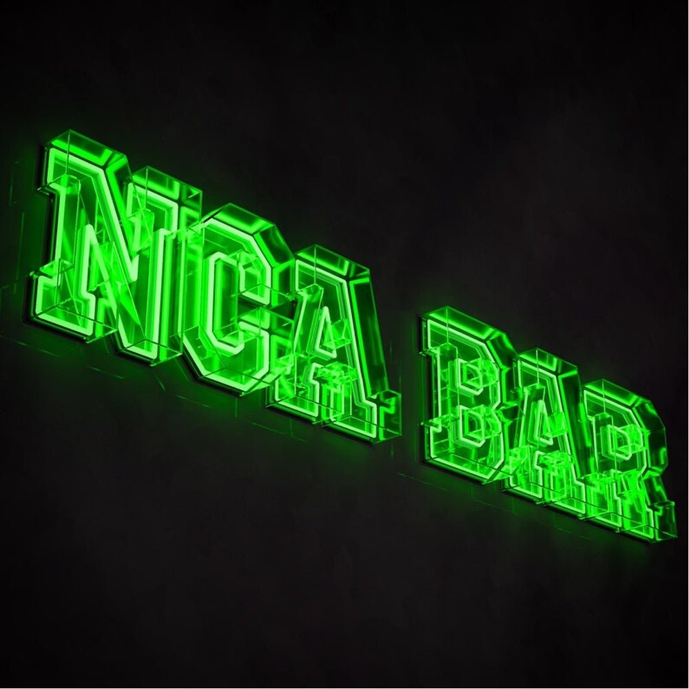 Nica Bar 3D Frontlit And Backlit Channel Letter Led Light Sign - Shineneon