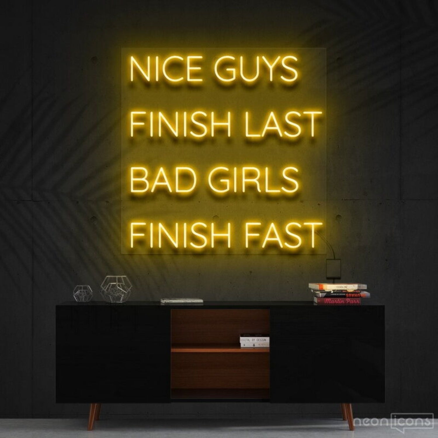 Nice Guys Finish Last Led Neon Sign For Bold Statements | Shineneon