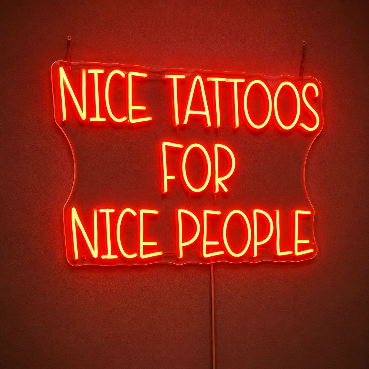Nice Tattoos Neon Sign LED Neon Sign high-converting product image