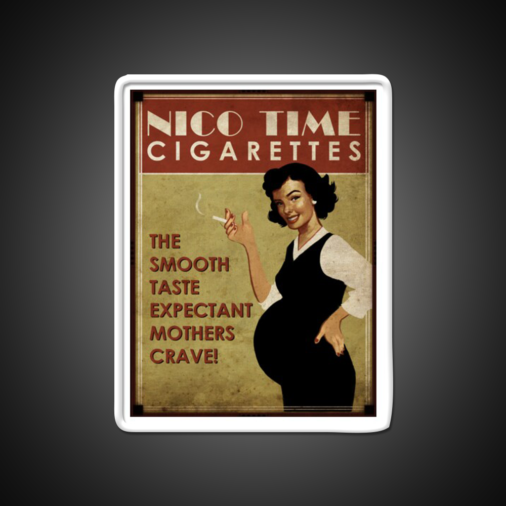 Nico Time Cigarettes Hemp Inspired Green Leaf Led Neon Sign Rgb Color - LED neon sign view 11