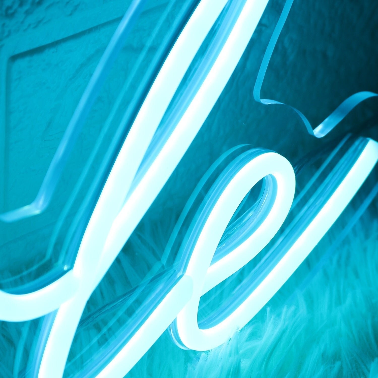 Nicole Blue Led Neon Sign - Shineneon