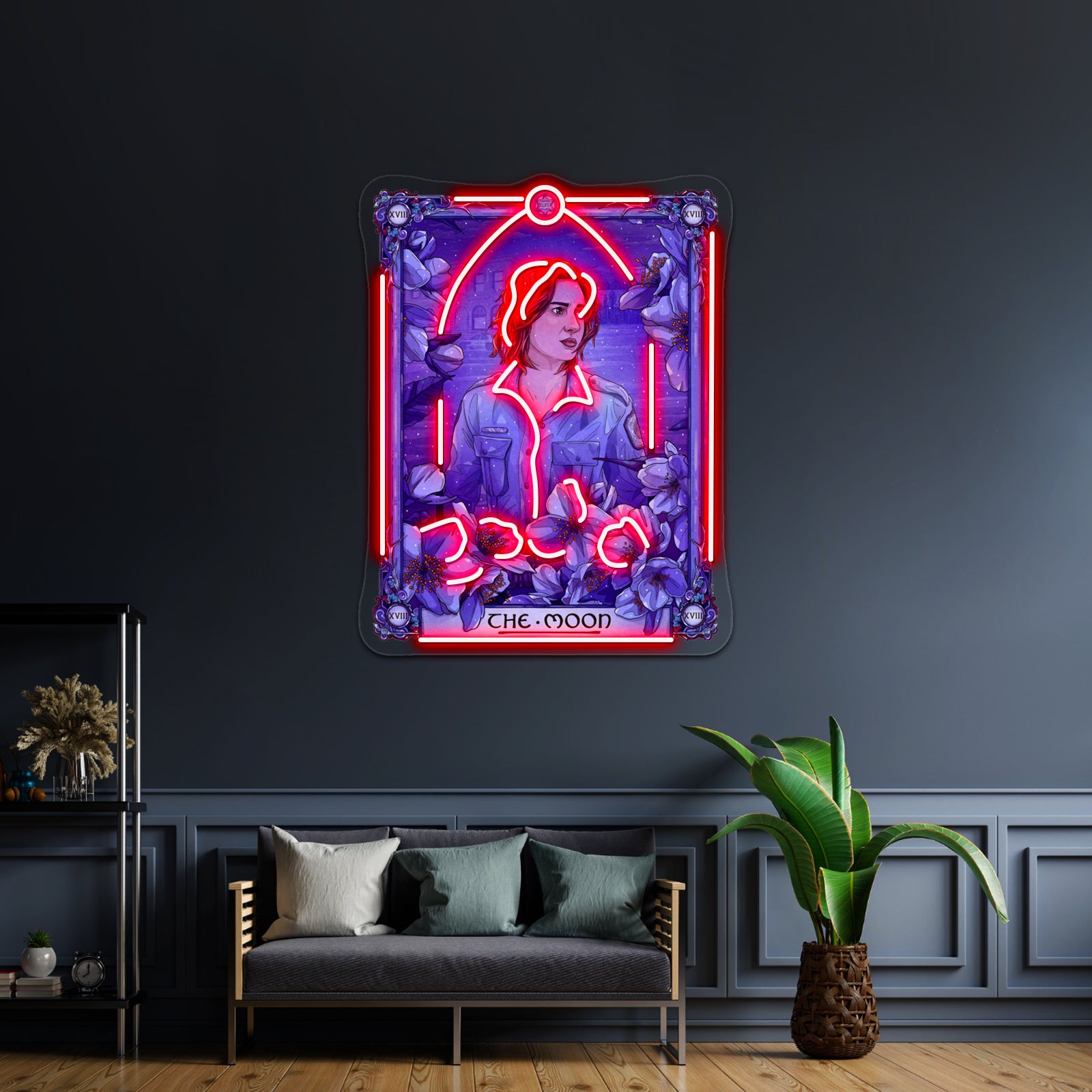 Nicole The Moon Wynonna Earp Tarot Artwork Neon Sign Led | Shineneon