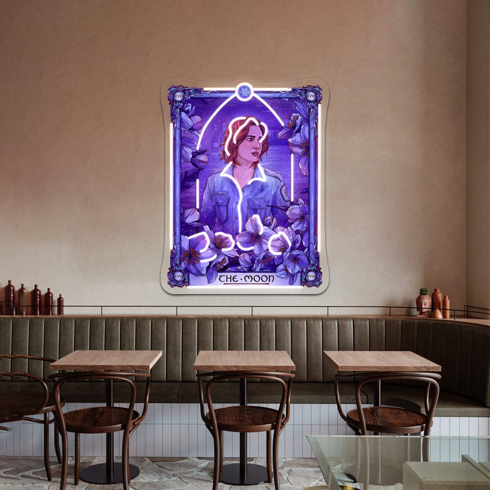 Nicole The Moon Wynonna Earp Tarot Artwork Neon Sign Led | Shineneon