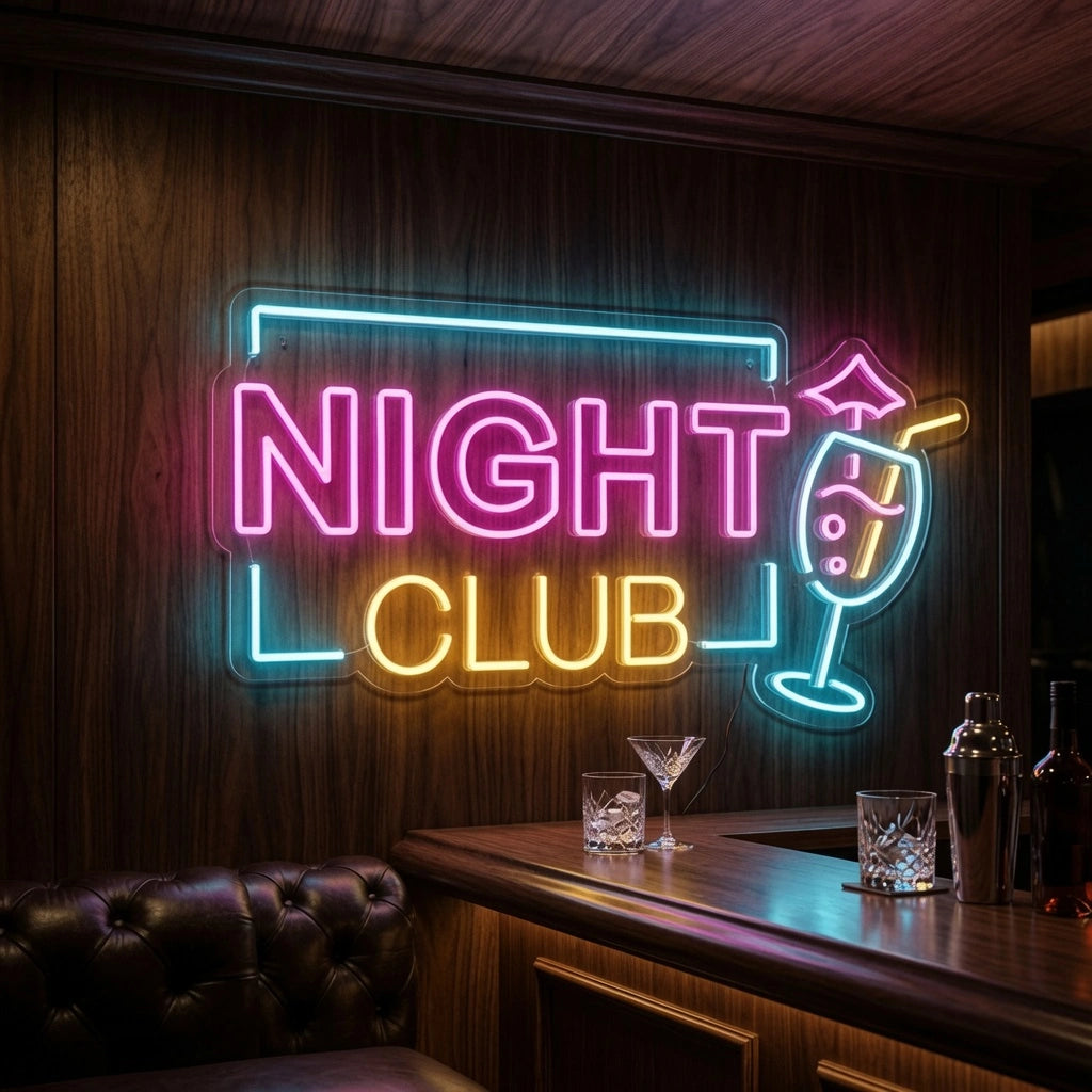 Night Club LED Neon Sign - 02 High-Converting Product Image