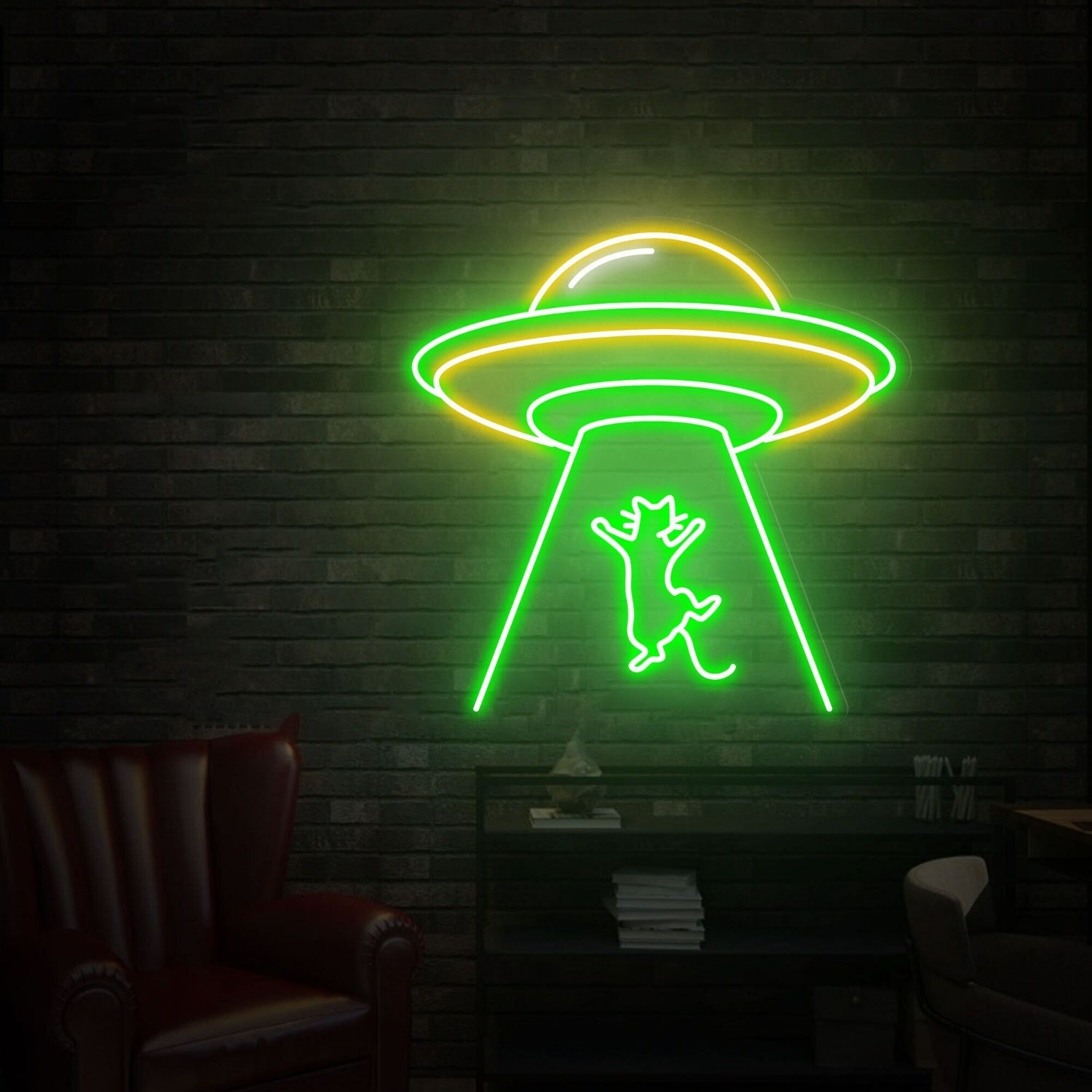 Nights Ufo Led Neon Sign Flively Home | Shineneon