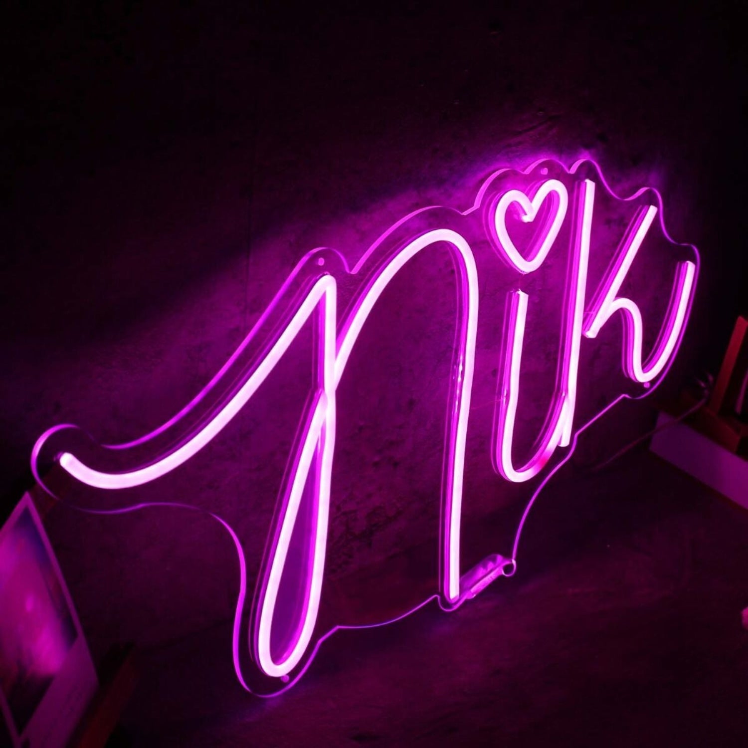 Nik Pink Led Neon Sign - Shineneon