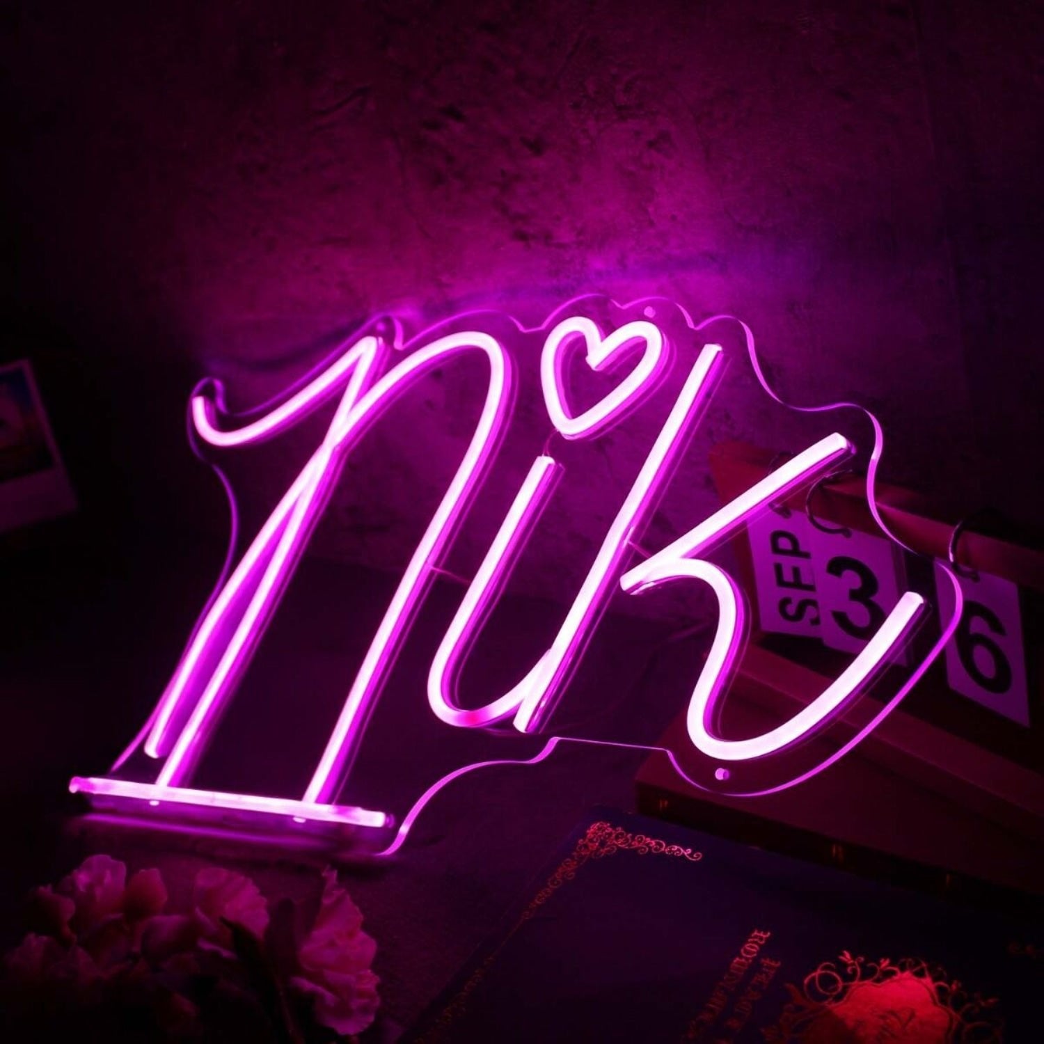 Nik Pink Led Neon Sign - Shineneon