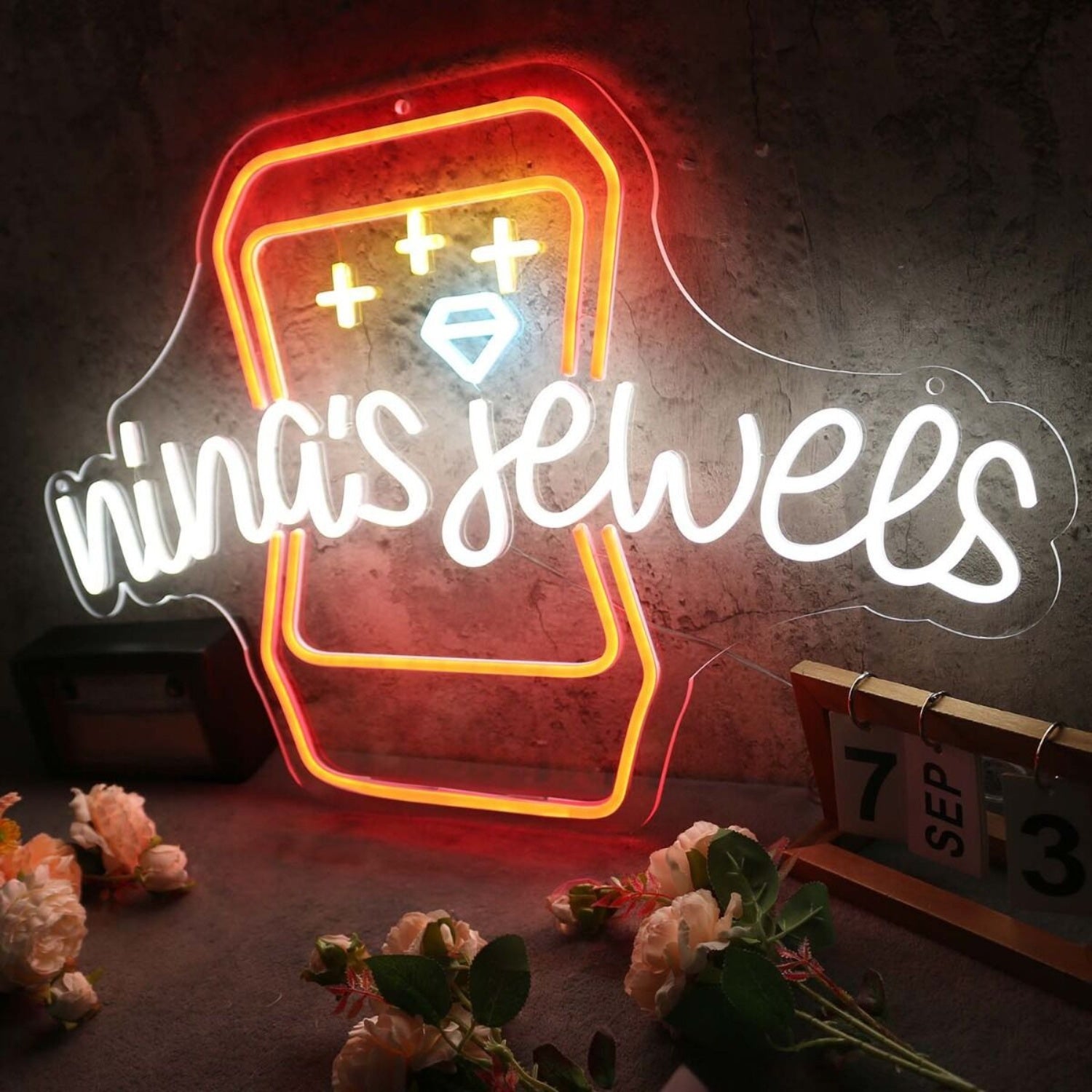 Ninas Jewels Custom Led Neon Sign - Shineneon