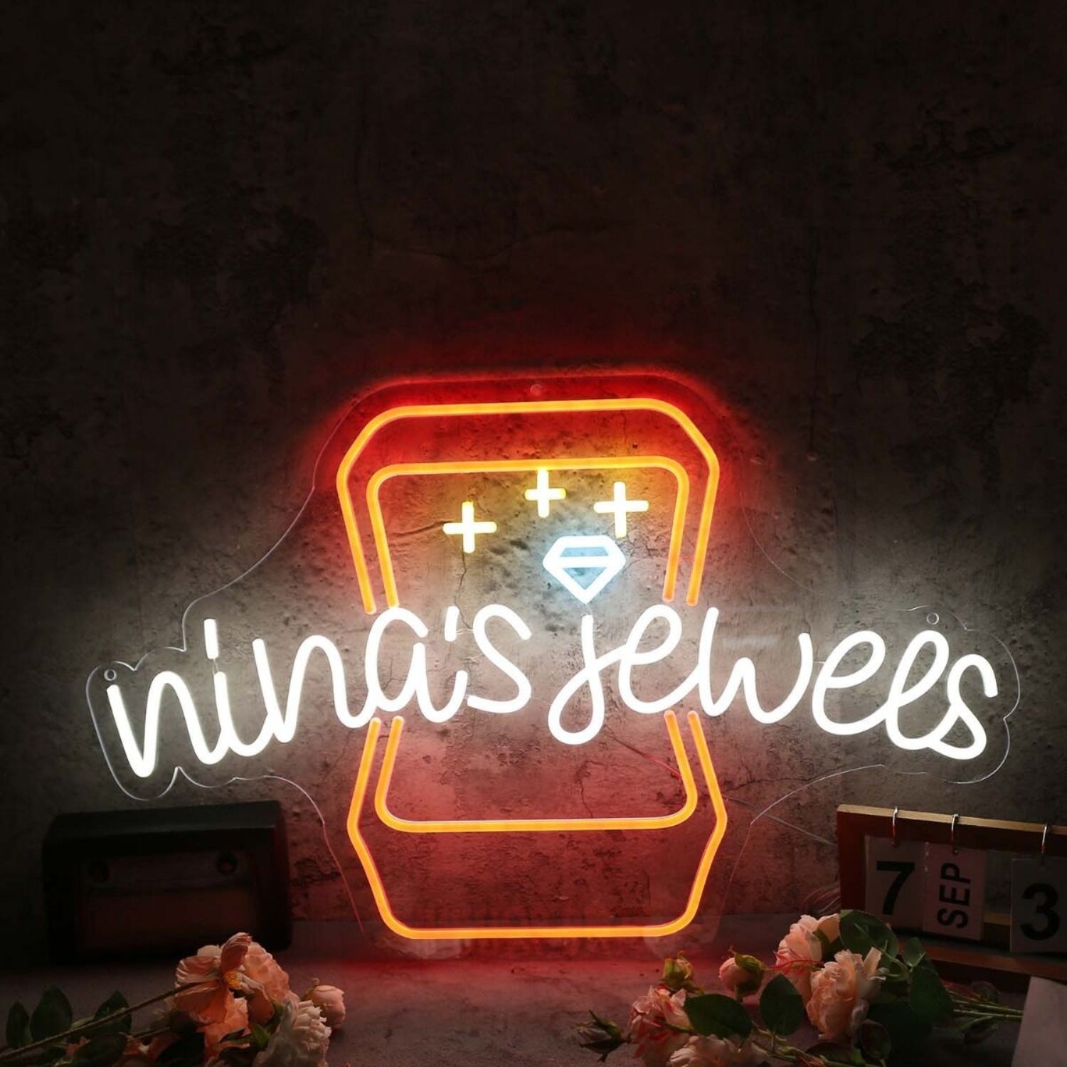 Ninas Jewels Custom Led Neon Sign - Shineneon
