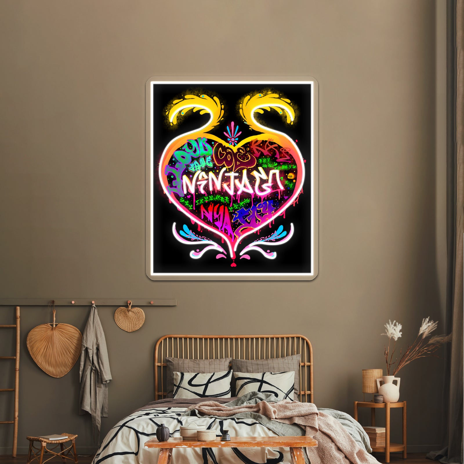 Ninjago Grafitti Artwork Neon Sign Led | Shineneon