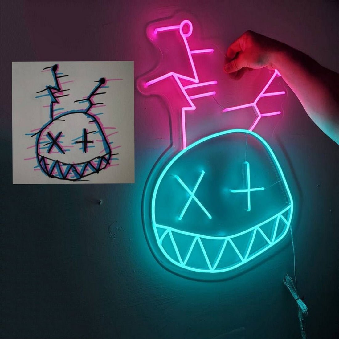 Nirvana Smiley Face Led Sign Business Neon Sign - Shineneon