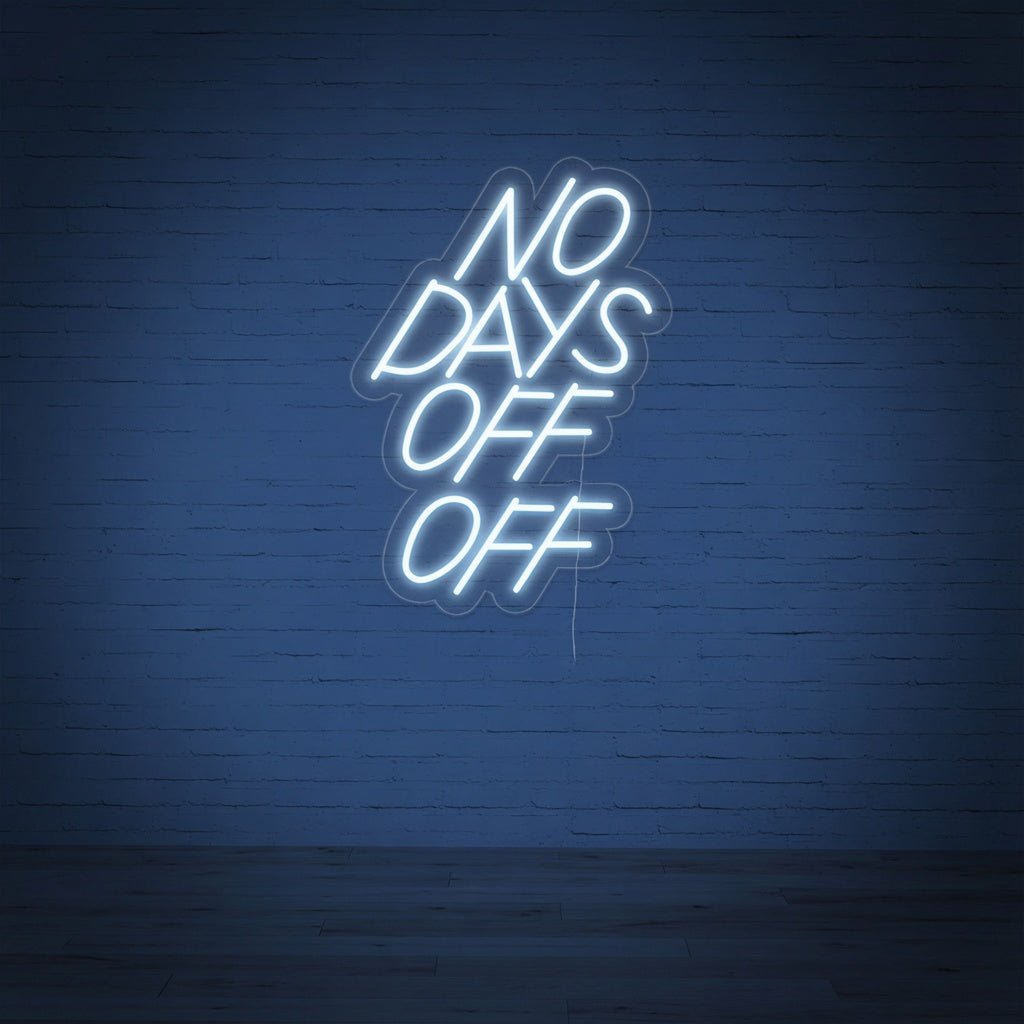 No Bad Days Classic LED Neon Sign - Shineneon