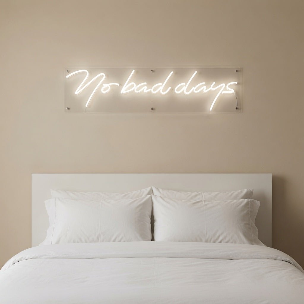 No Bad Days LED Neon Sign Home Decor - Shineneon