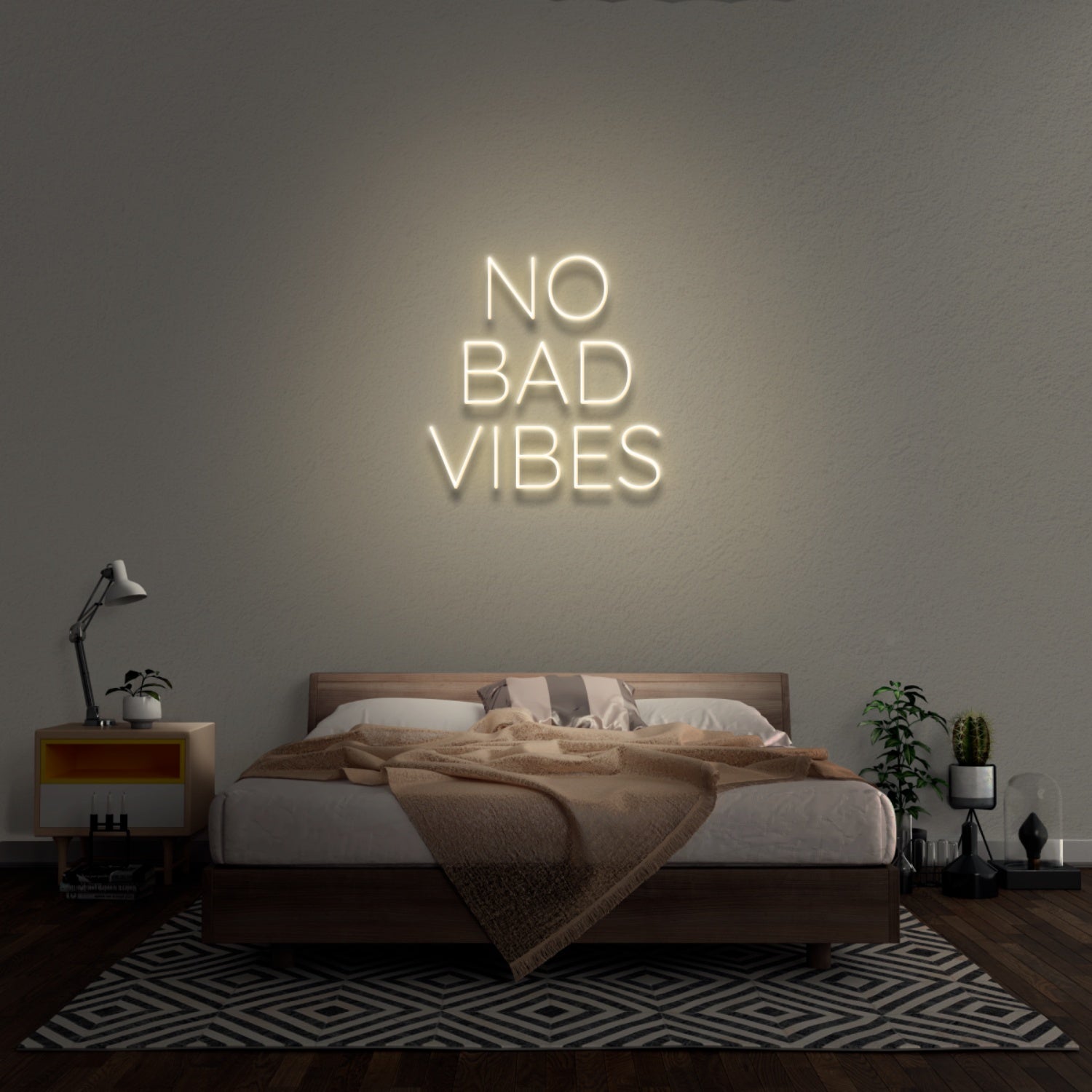 No Bad Vibes Led Neon Sign | Shineneon