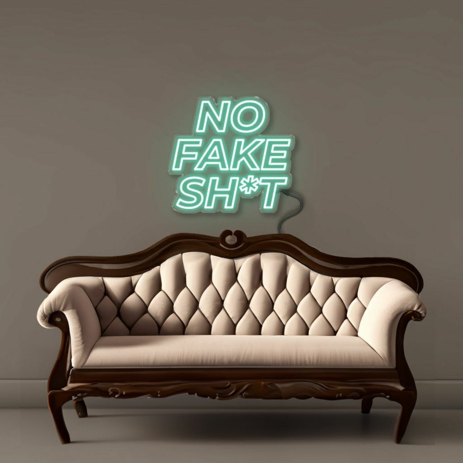 No Fake Shit Led Neon Signs | Shineneon
