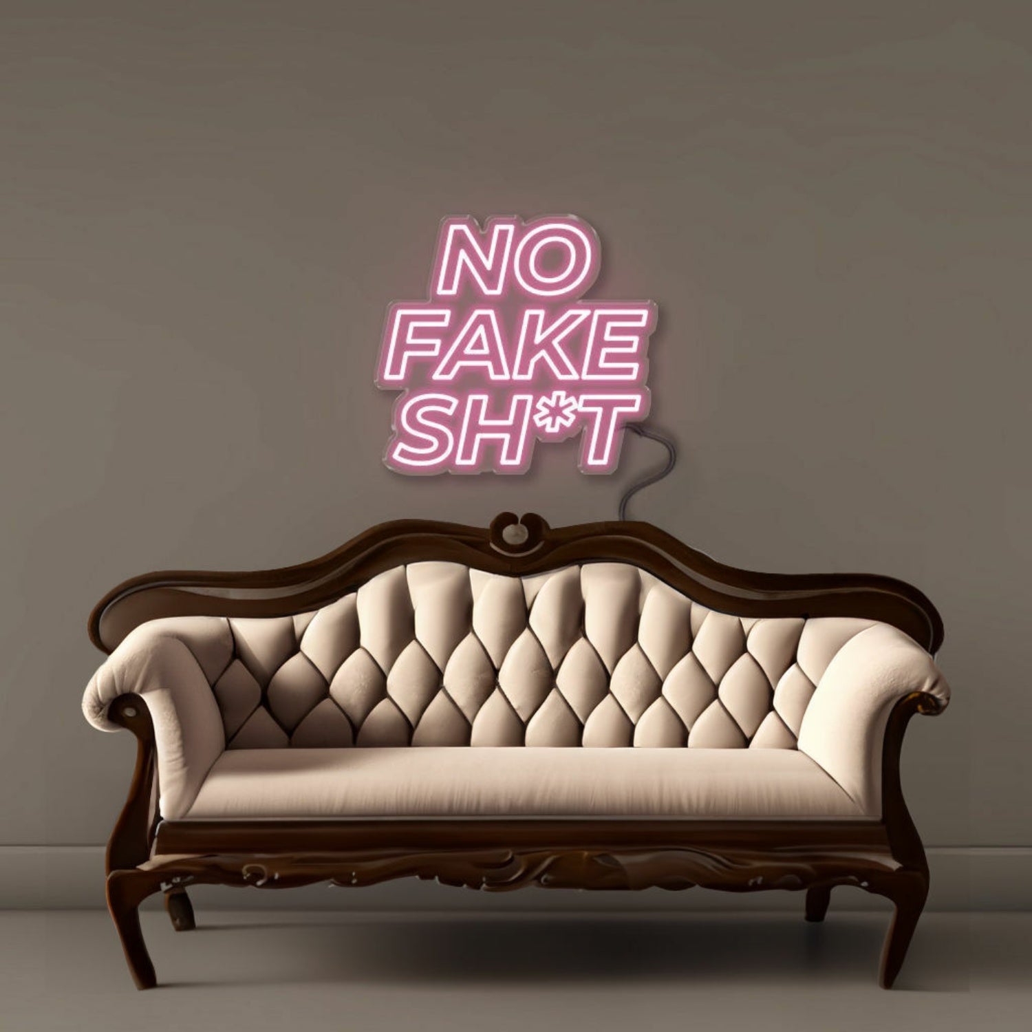No Fake Shit Led Neon Signs | Shineneon