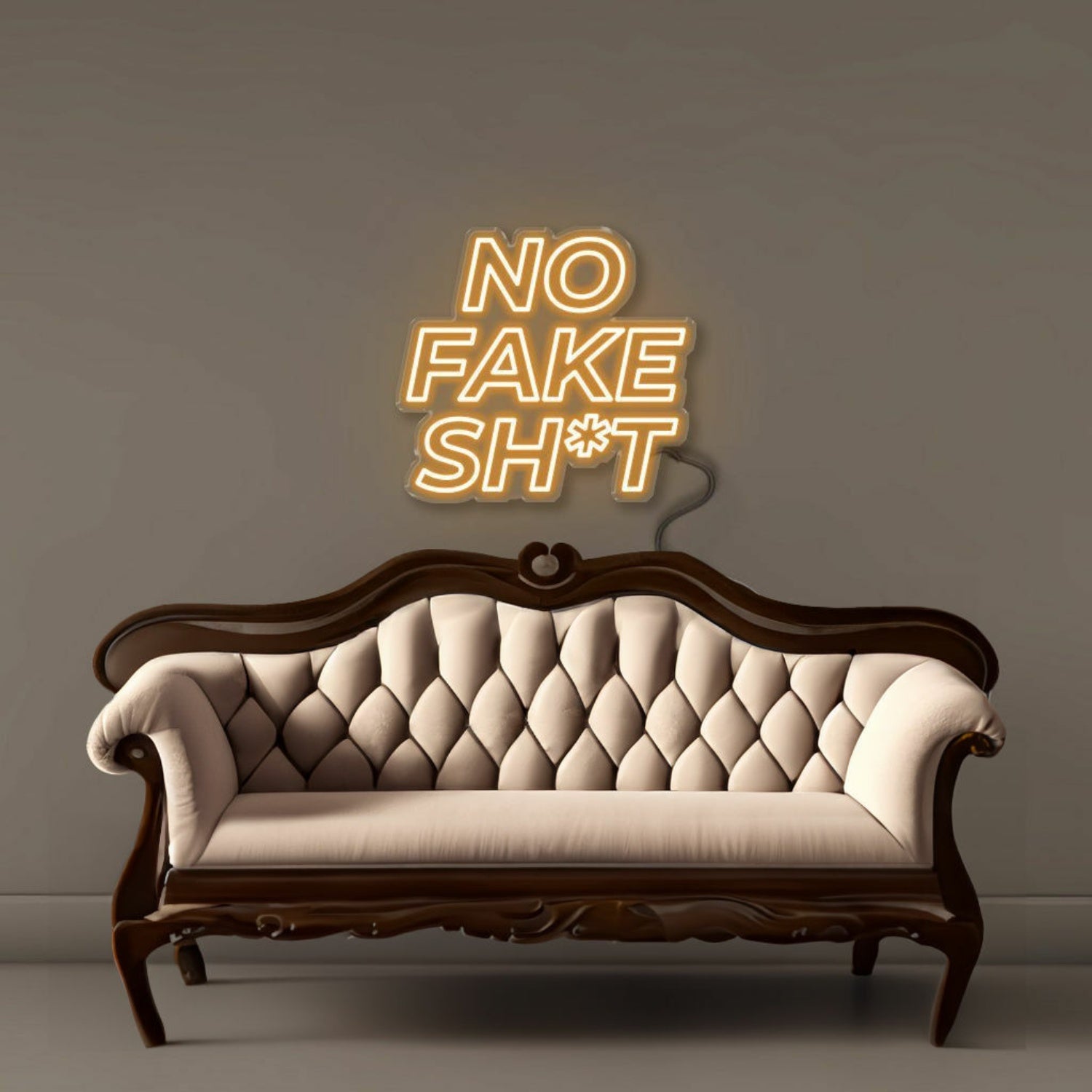 No Fake Shit Led Neon Signs | Shineneon