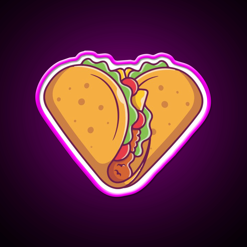 No Love No Taco Led Neon Sign Mexican Food Sign Rgb Color - Shineneon