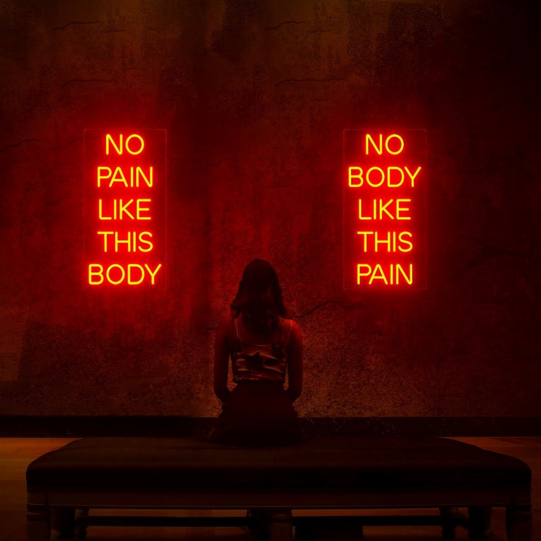 No Pain Like This Body And No Body Like This Pain Led Sign Business Neon Sign - Shineneon