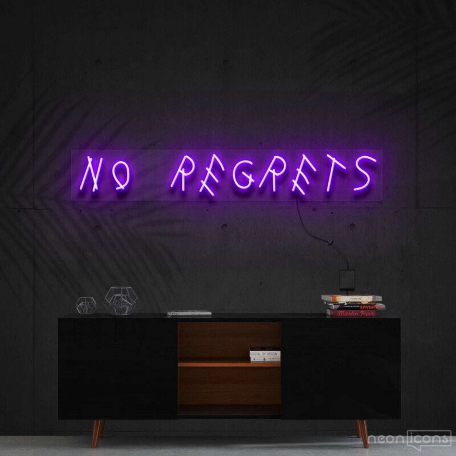 No Regrets Led Neon Sign For Motivational Spaces | Shineneon