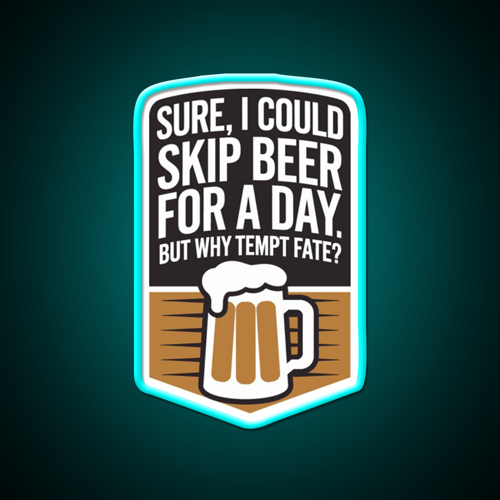 No Skip Beer Club Man Cave Bar Led Neon Sign Rgb Color