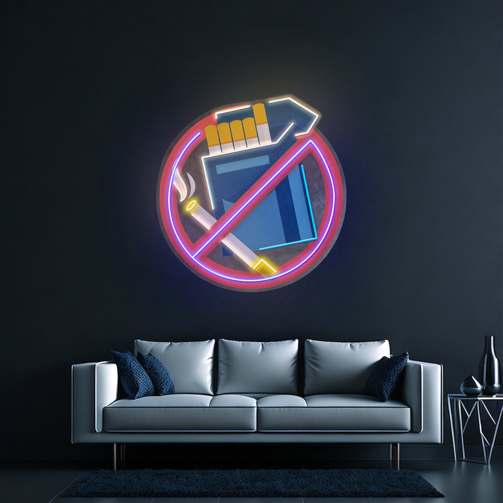 Noel Bauble Christmas Led Neon Acrylic Artwork For Sale