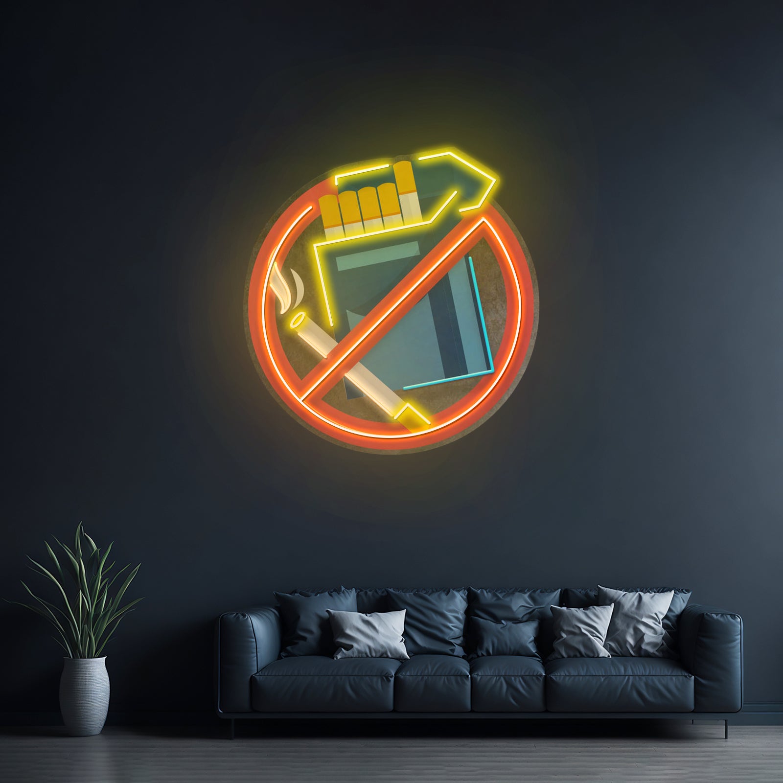 Noel Bauble Christmas Led Neon Acrylic Artwork For Sale