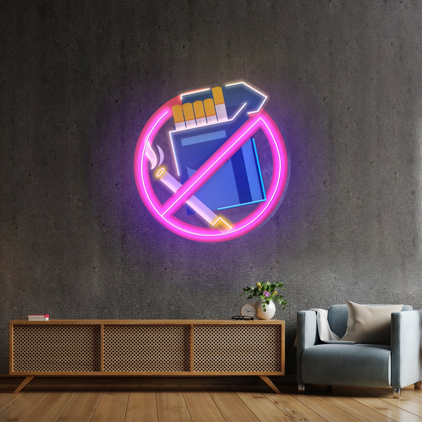 Noel Bauble Christmas Led Neon Acrylic Artwork For Sale