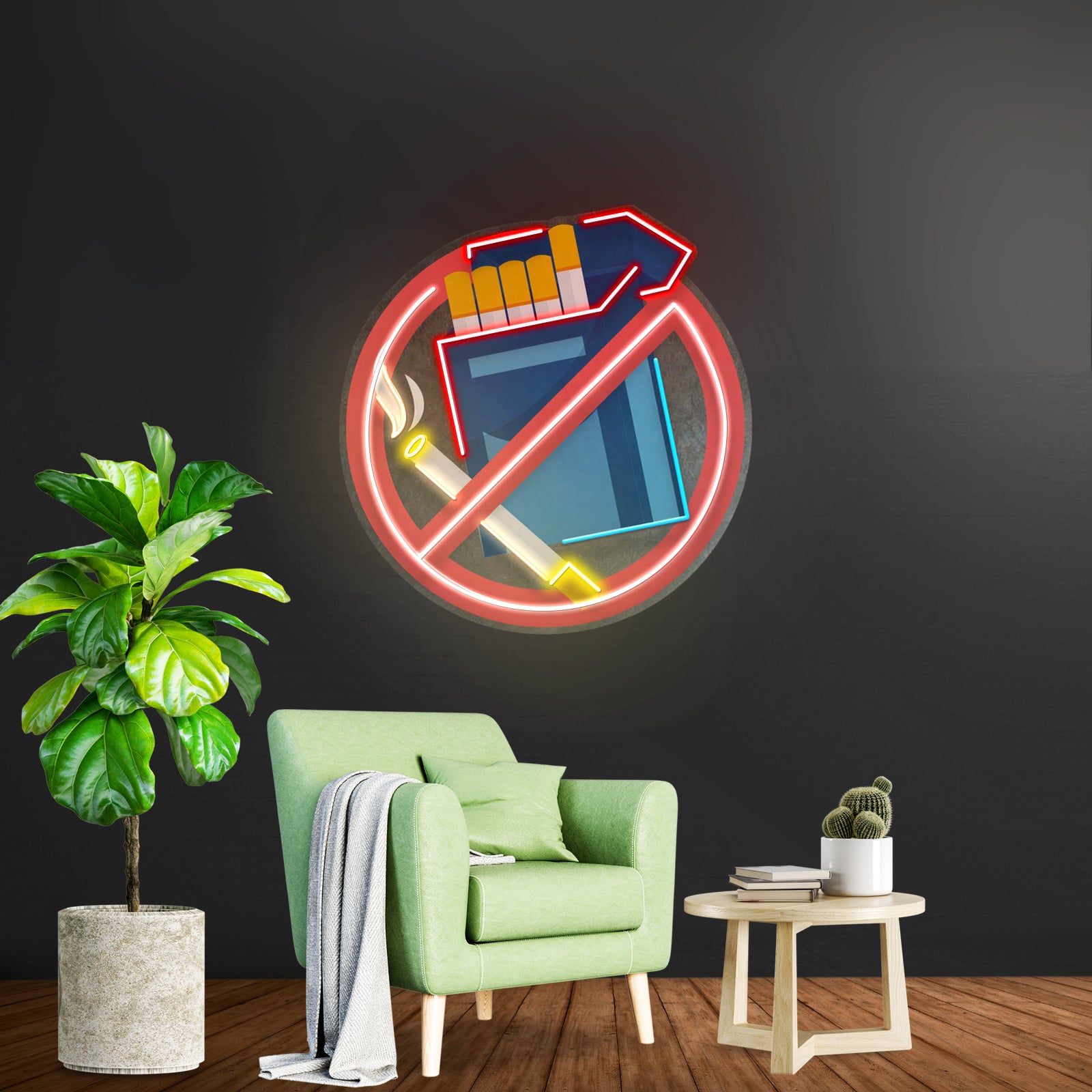 Noel Bauble Christmas Led Neon Acrylic Artwork For Sale