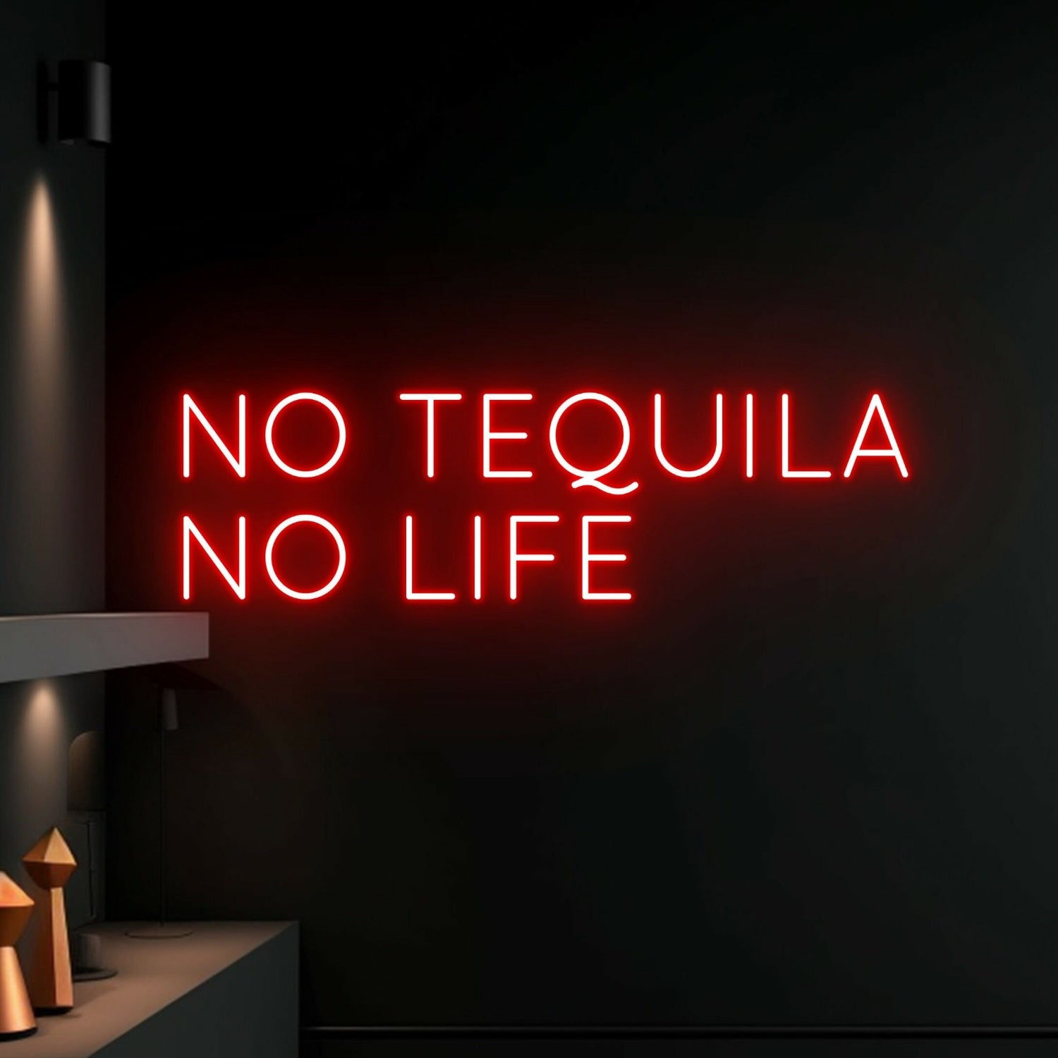 No Tequila No Life Led Neon Sign Tequila Neon Light Sign | Shineneon