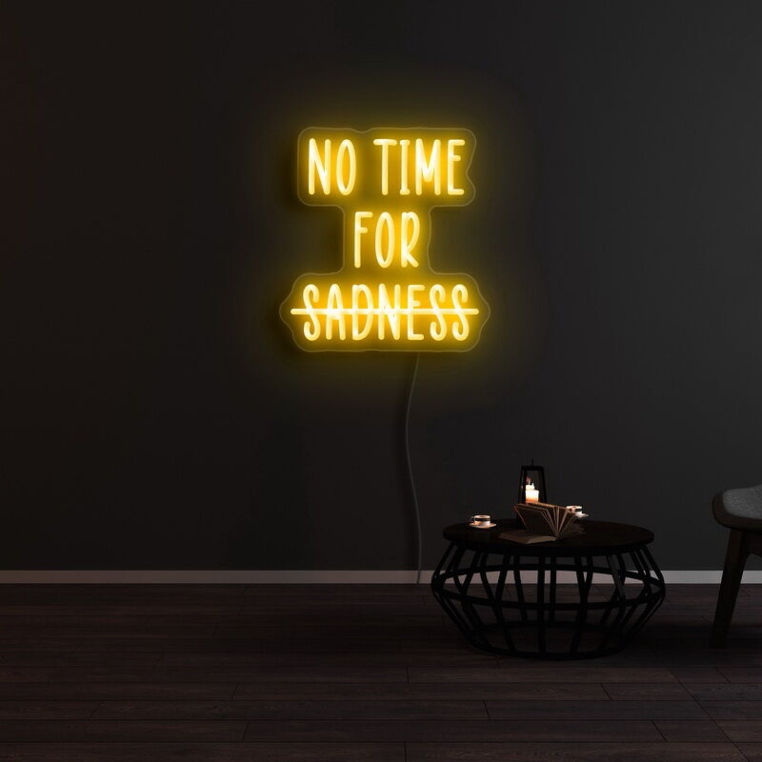 No Time Fsadness Led Neon Sign | Shineneon