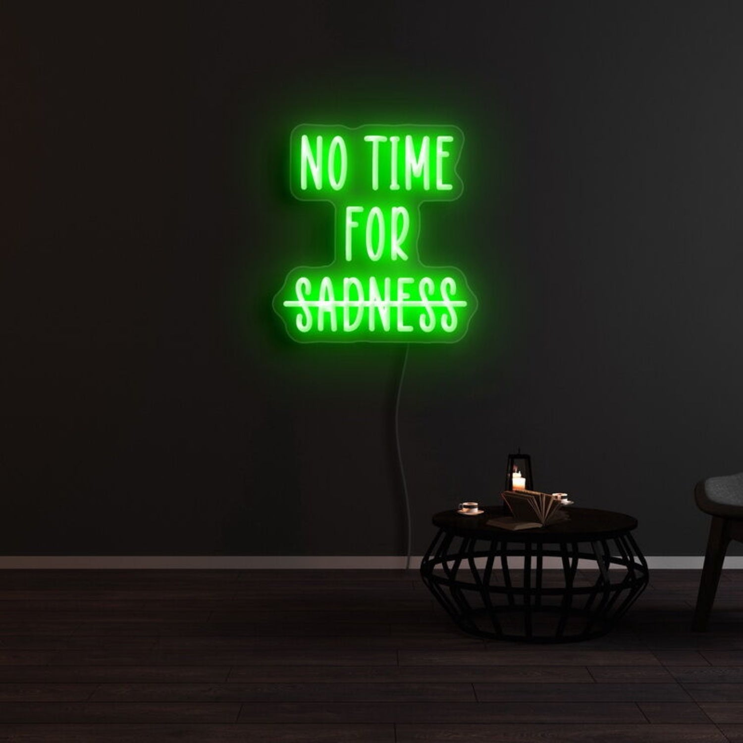 No Time Fsadness Led Neon Sign | Shineneon