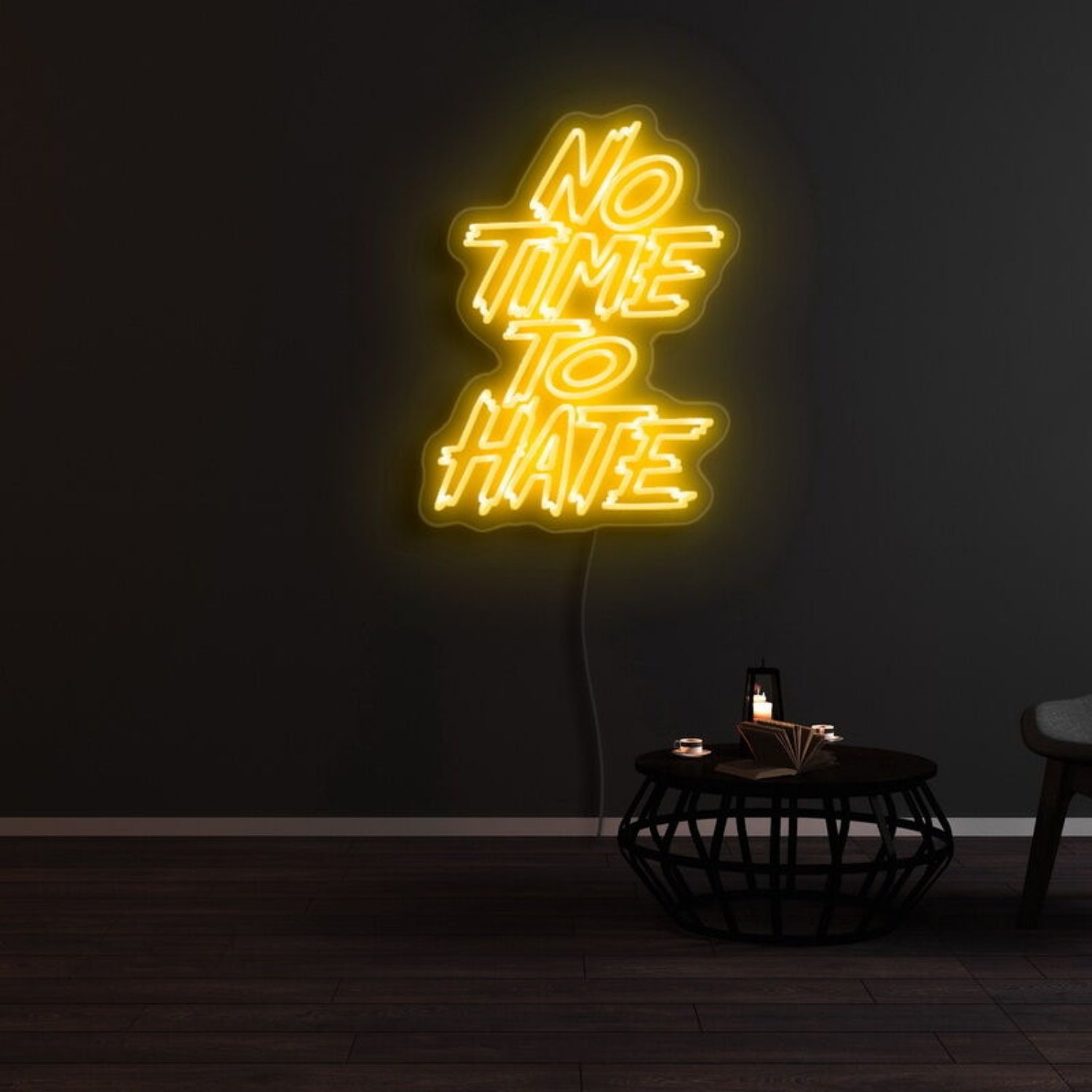 No Time To Hate Led Neon Sign | Shineneon