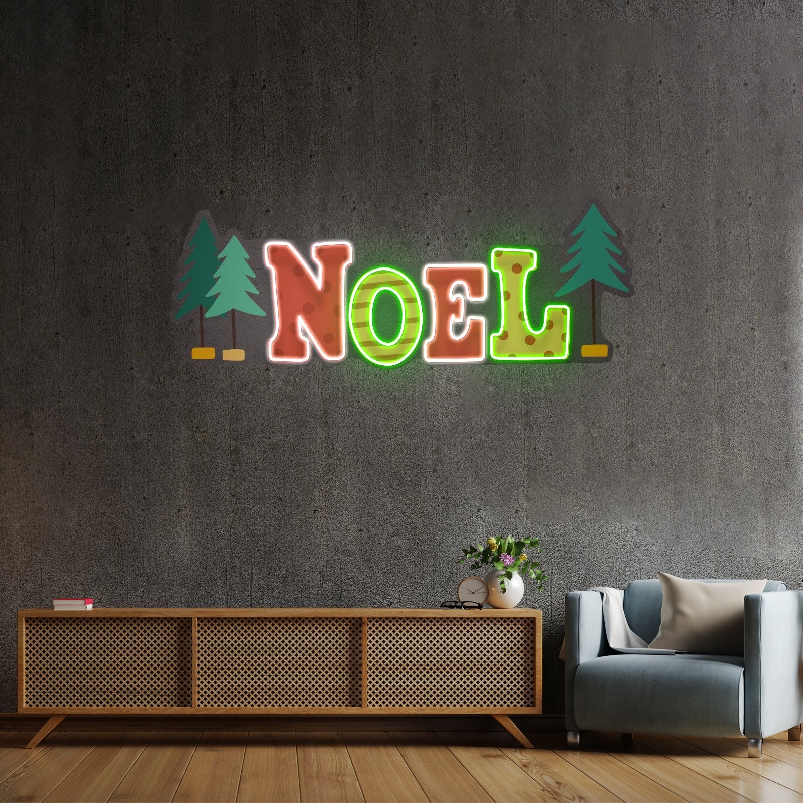 Noel Scene Neon Sign For Sale - Shineneon