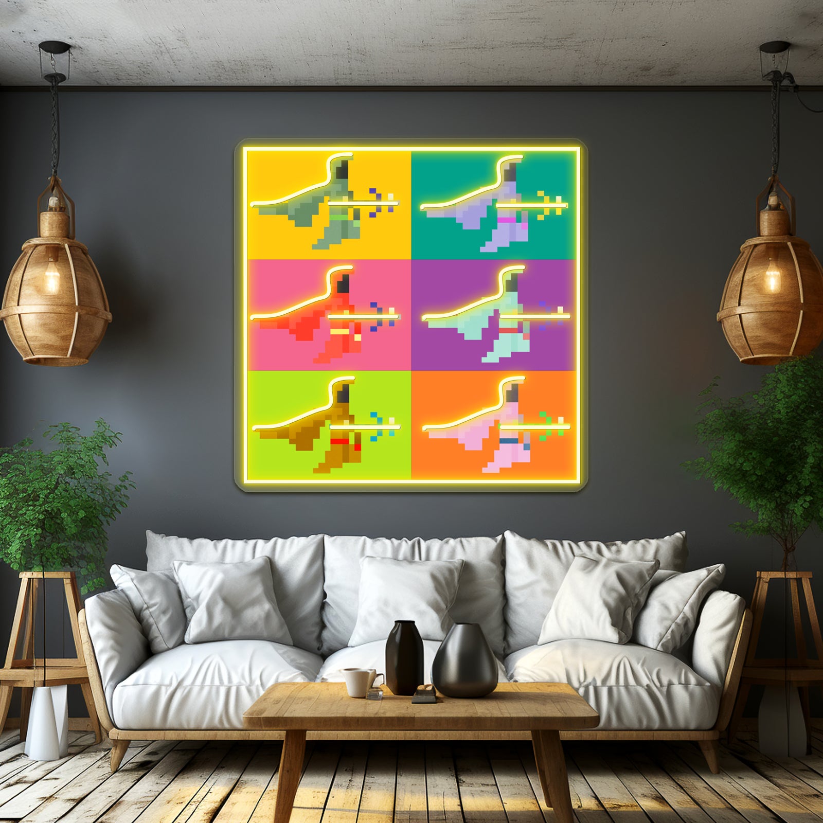 Noita Pop Artwork Business Led Sign | Shineneon