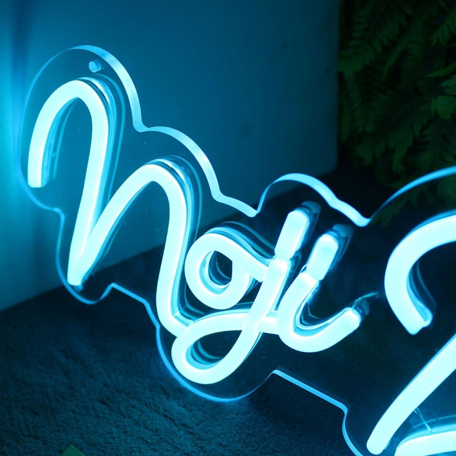 Noji Dream Blue Led Neon Sign - Shineneon