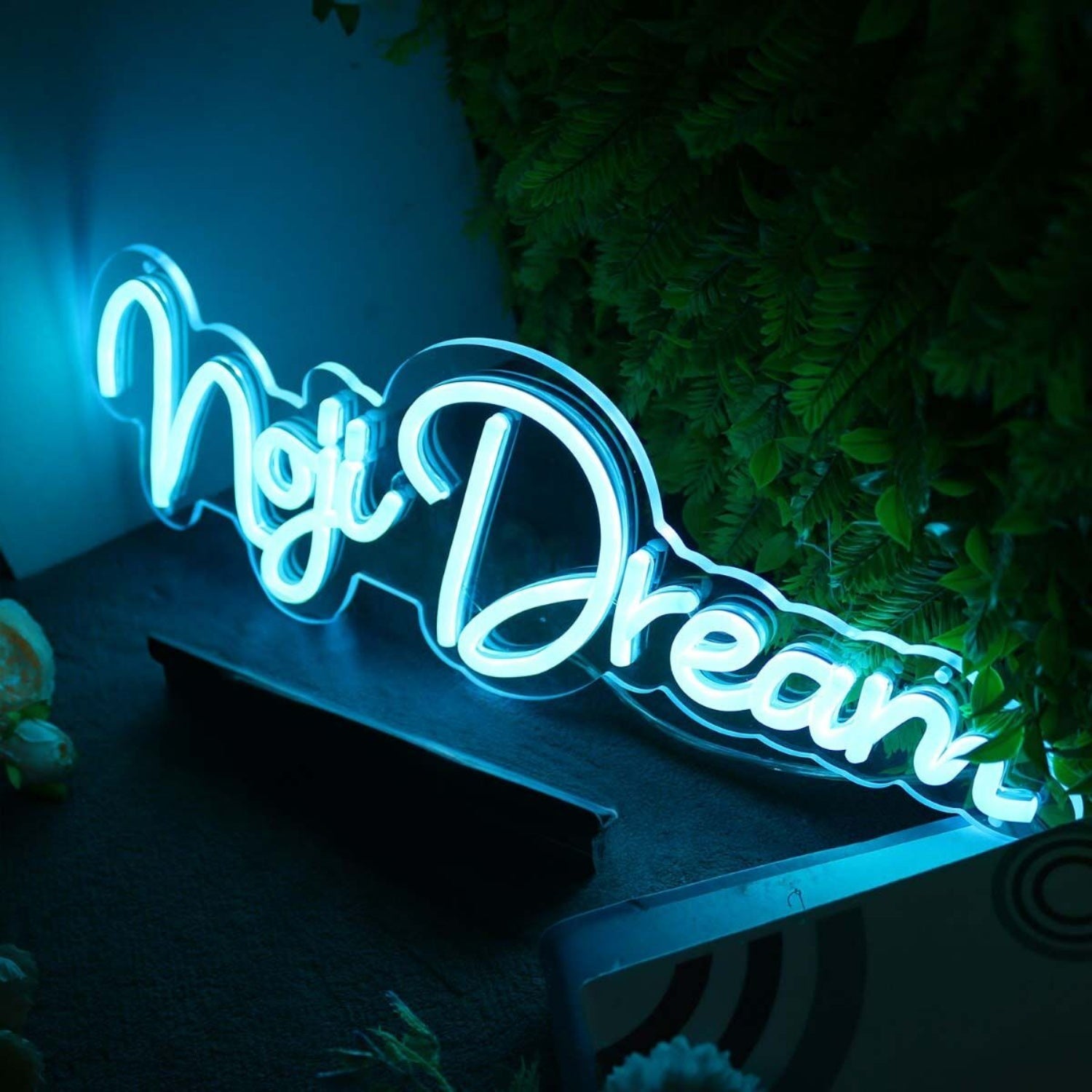 Noji Dream Blue Led Neon Sign - Shineneon