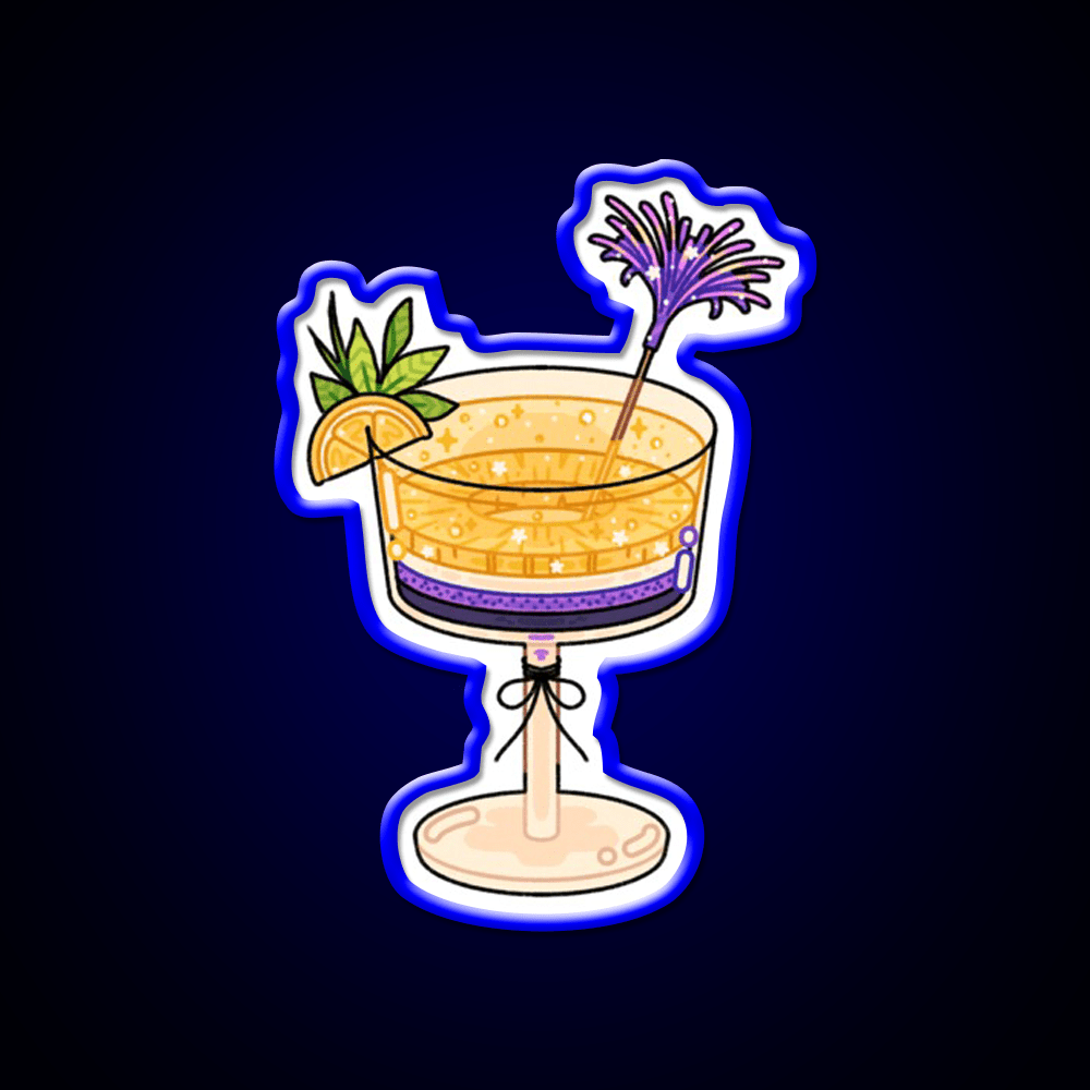 Nonbinary Cocktail Bar Decor Led Neon Sign Rgb Color - Shineneon