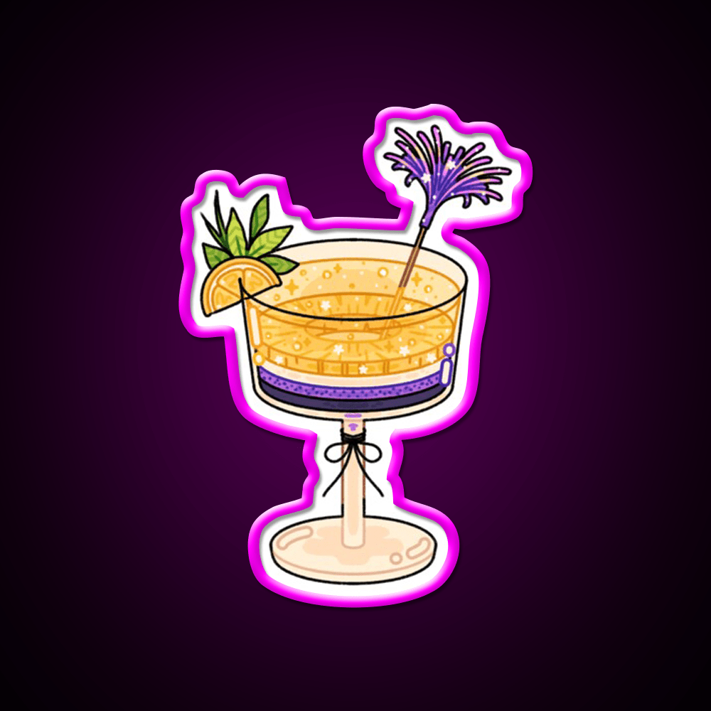 Nonbinary Cocktail Bar Decor Led Neon Sign Rgb Color - Shineneon