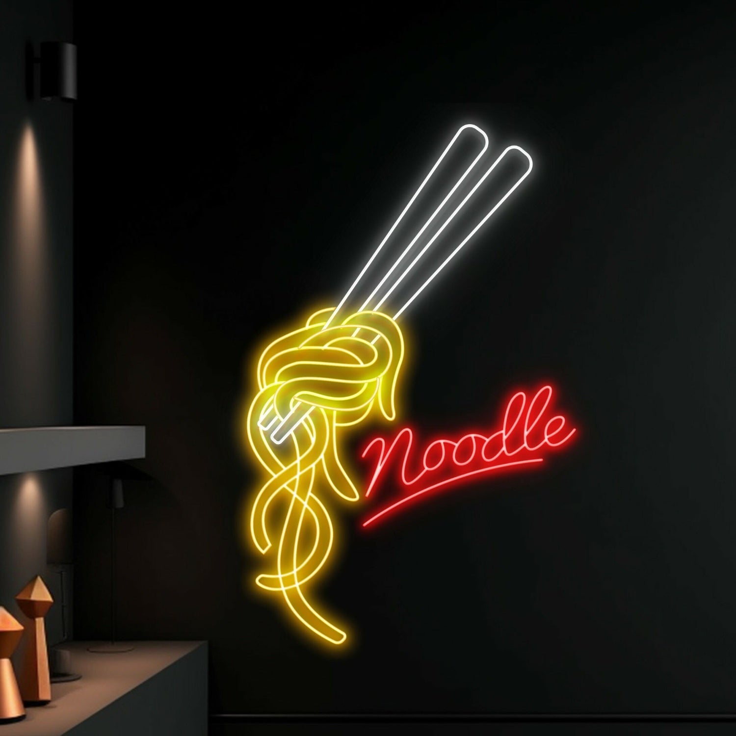 Noodle Led Neon Sign Restaurant Noodle Decor | Shineneon