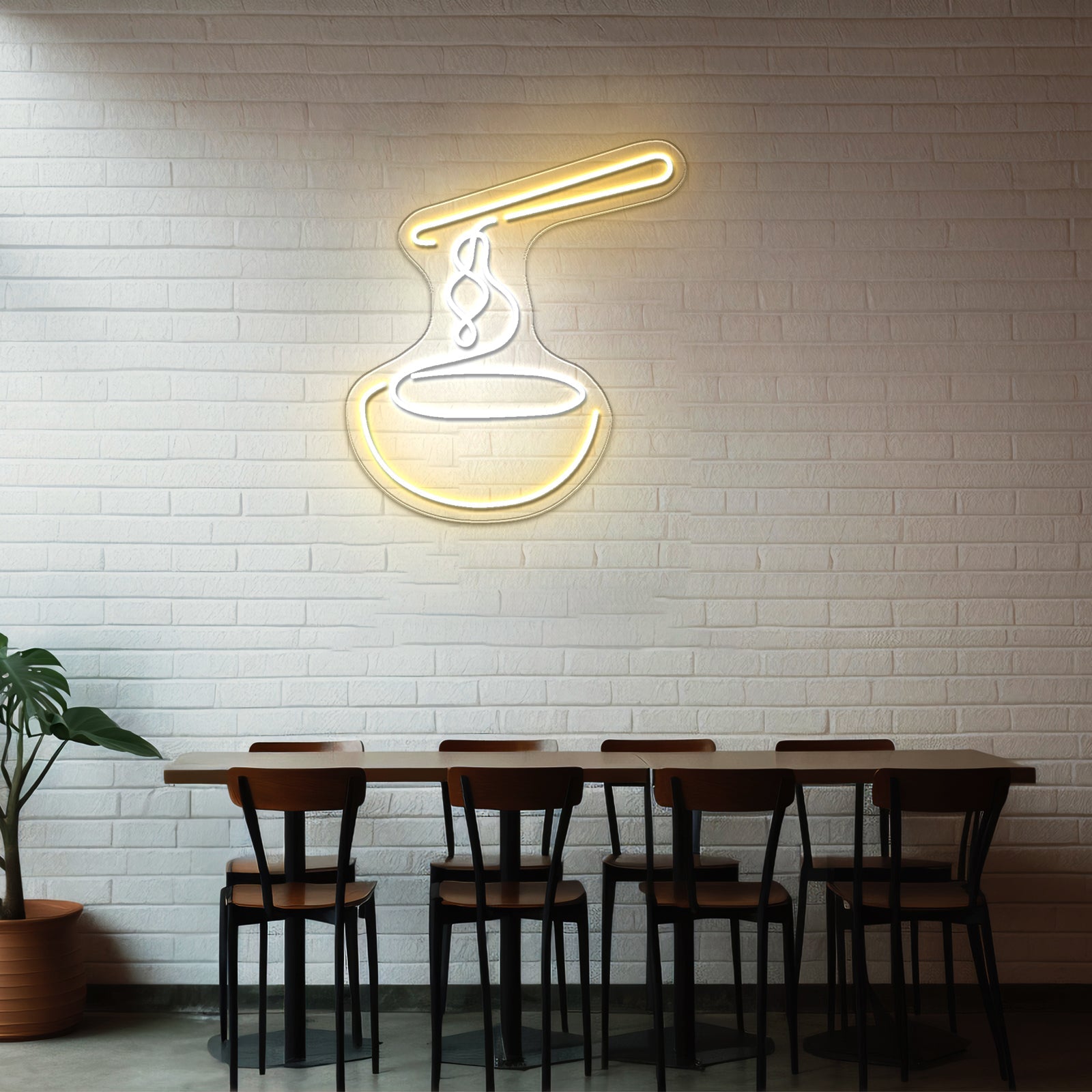 Noodle Soup Neon Signs For Kitchen - Shineneon