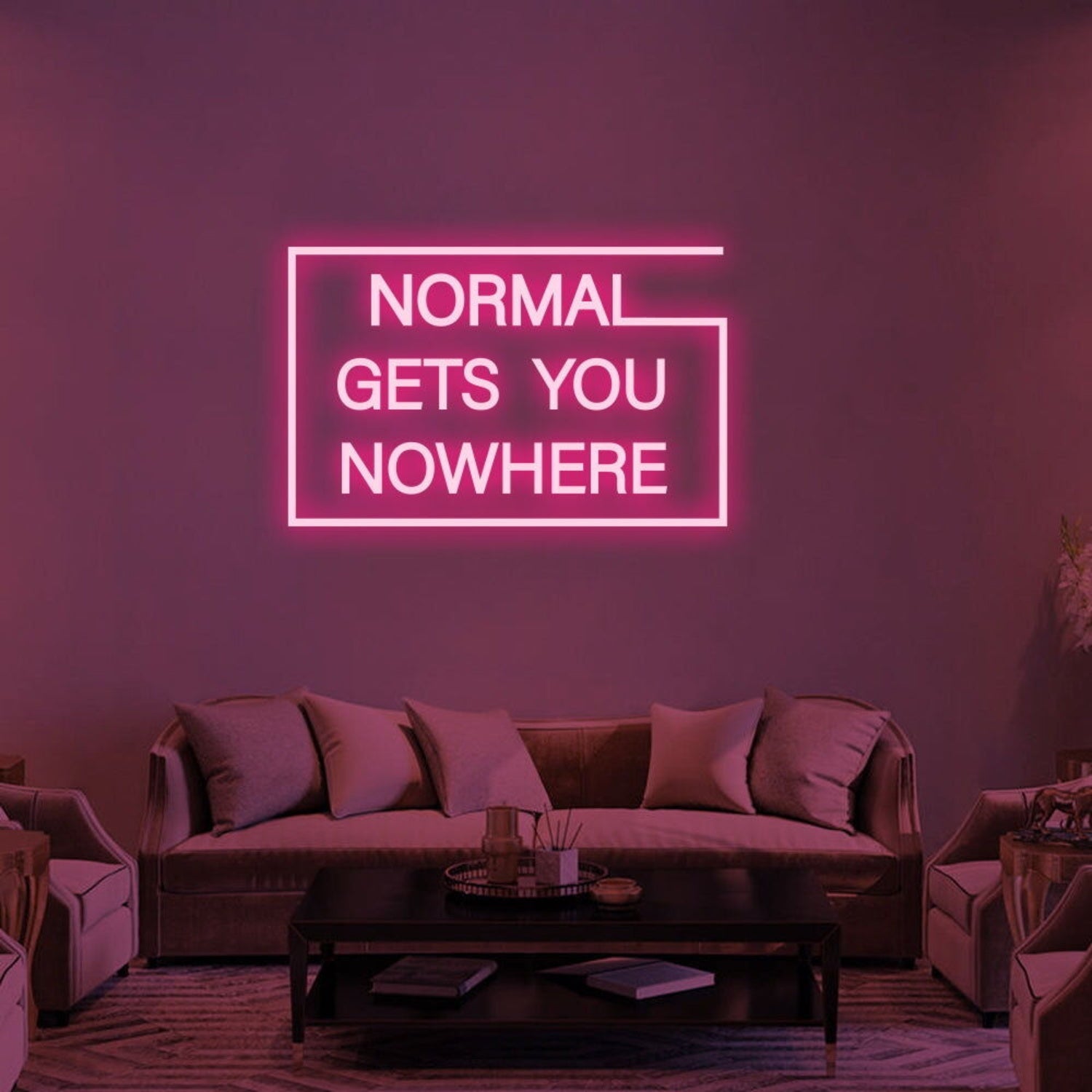 Normal Gets You Nowhere Led Neon Sign 2 | Shineneon