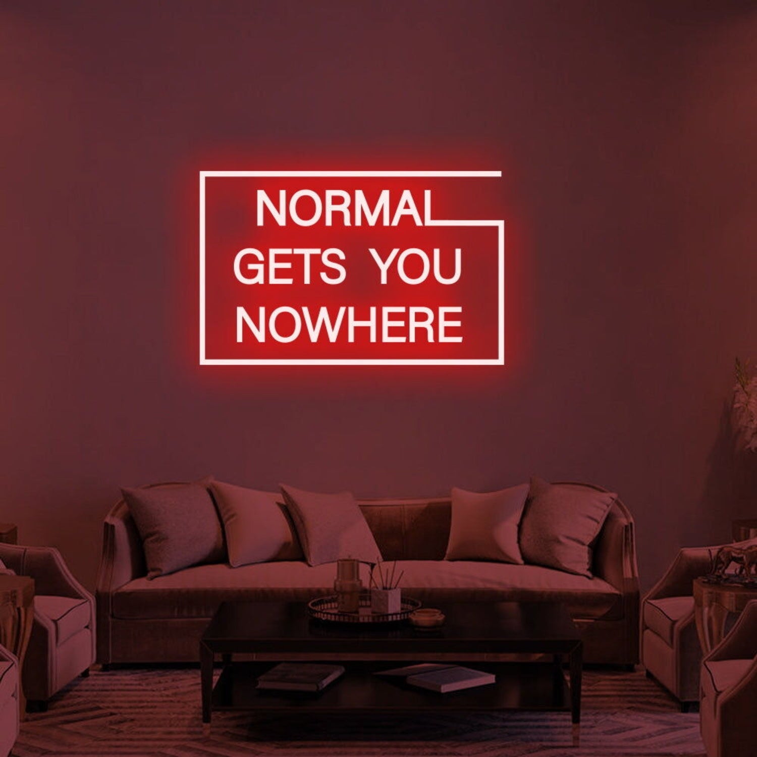 Normal Gets You Nowhere Led Neon Sign 2 | Shineneon