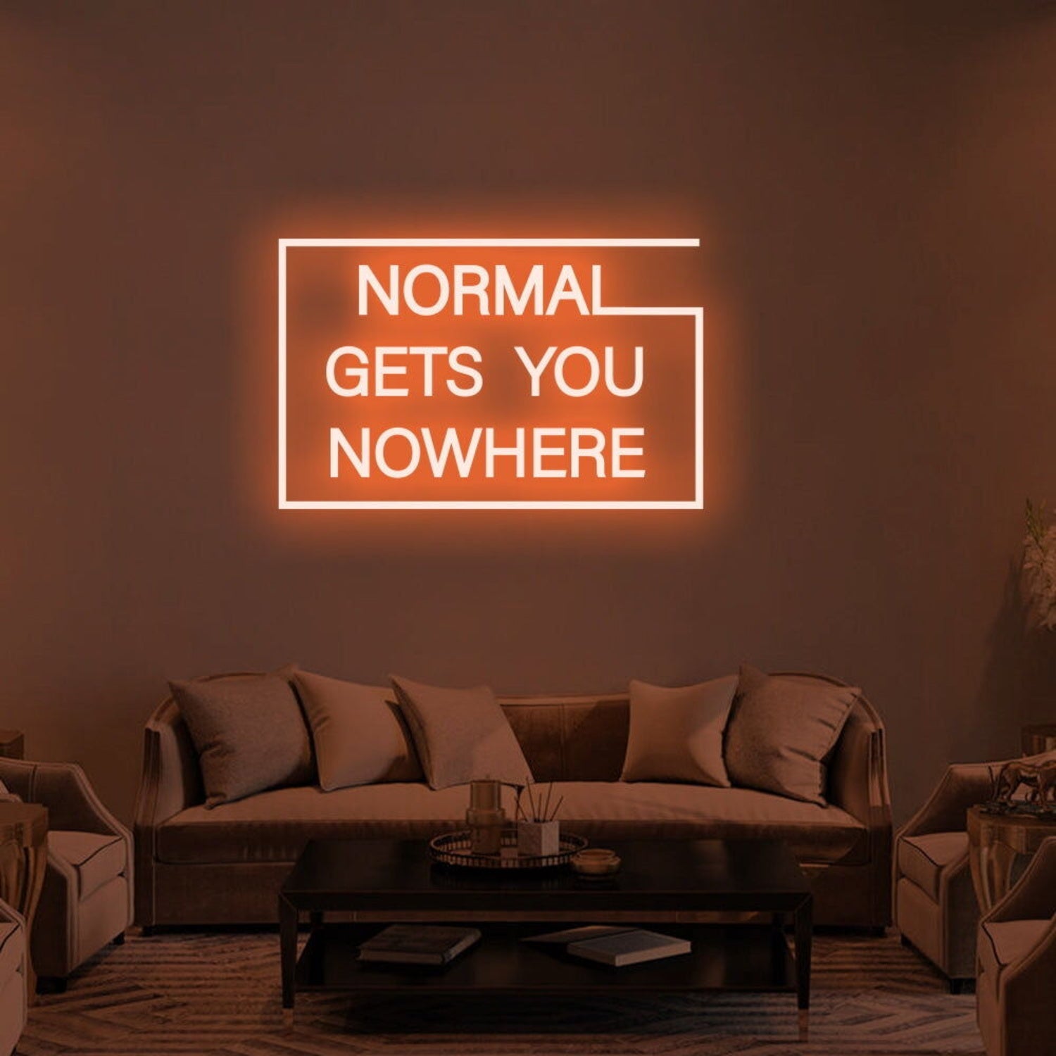 Normal Gets You Nowhere Led Neon Sign 2 | Shineneon