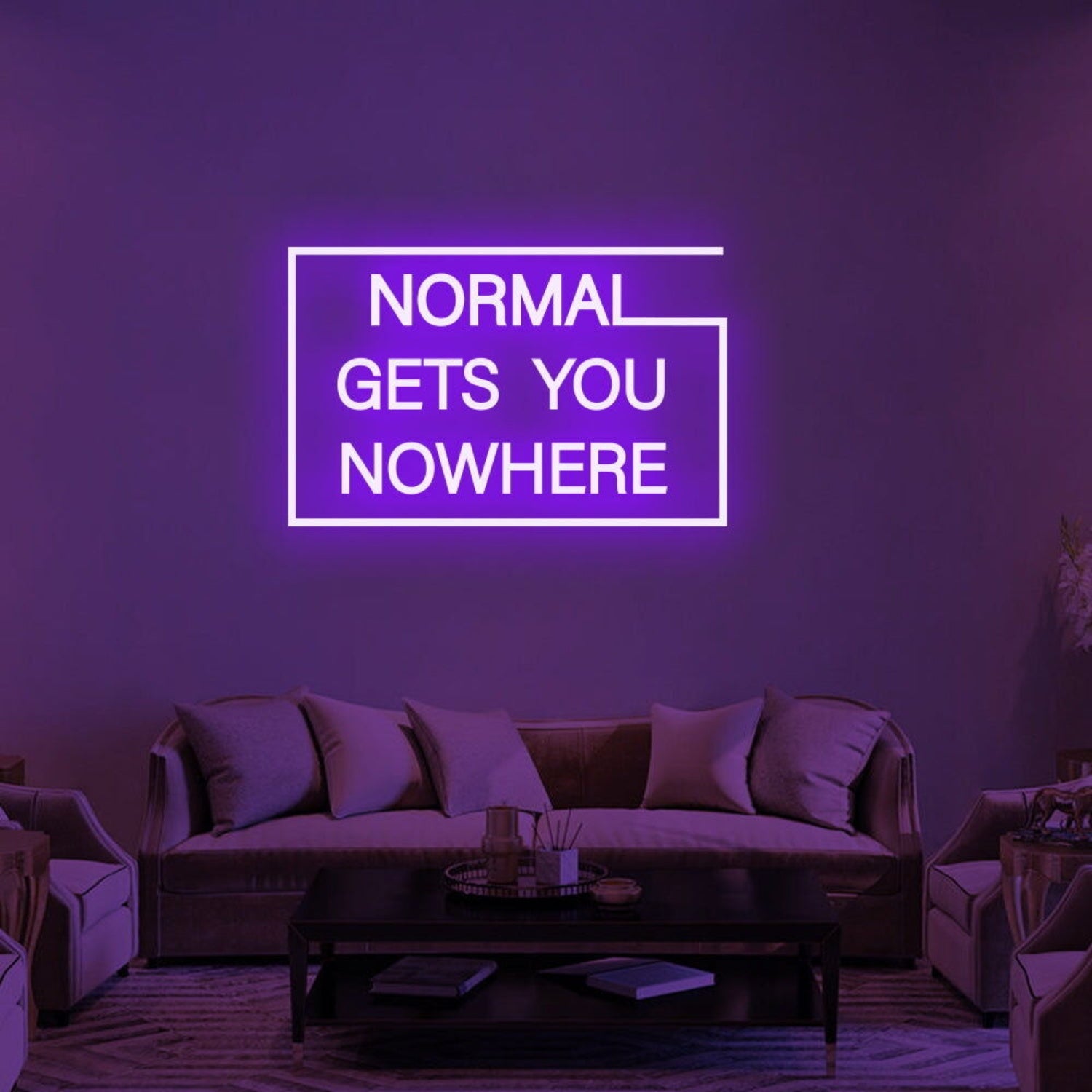 Normal Gets You Nowhere Led Neon Sign 2 | Shineneon