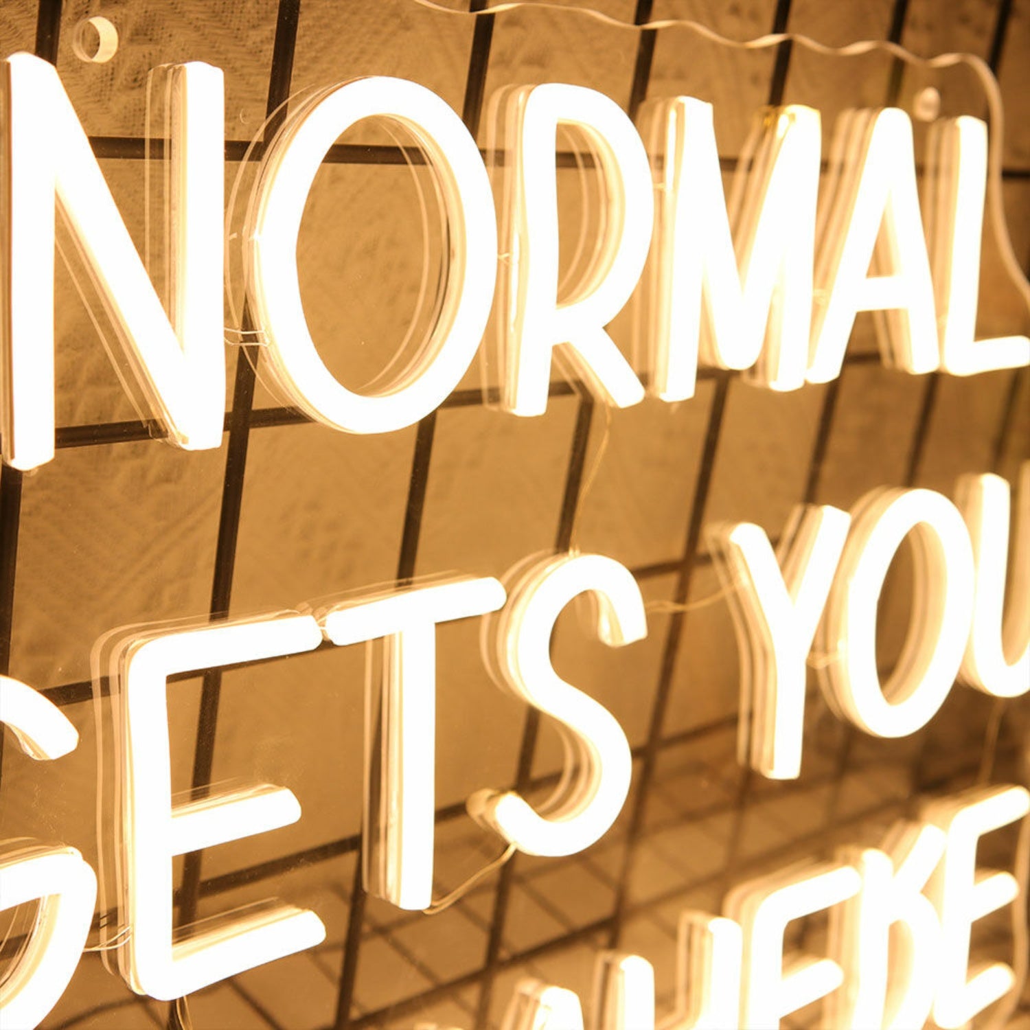 Normal Gets You Nowhere Led Neon Sign | Shineneon